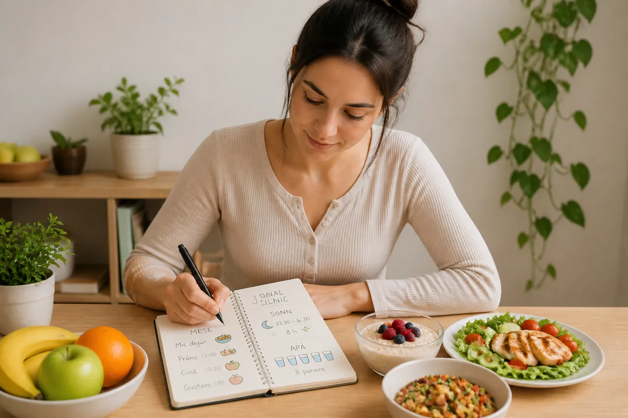 alimentația somnul și hidratarea în jurnalul simptomelor